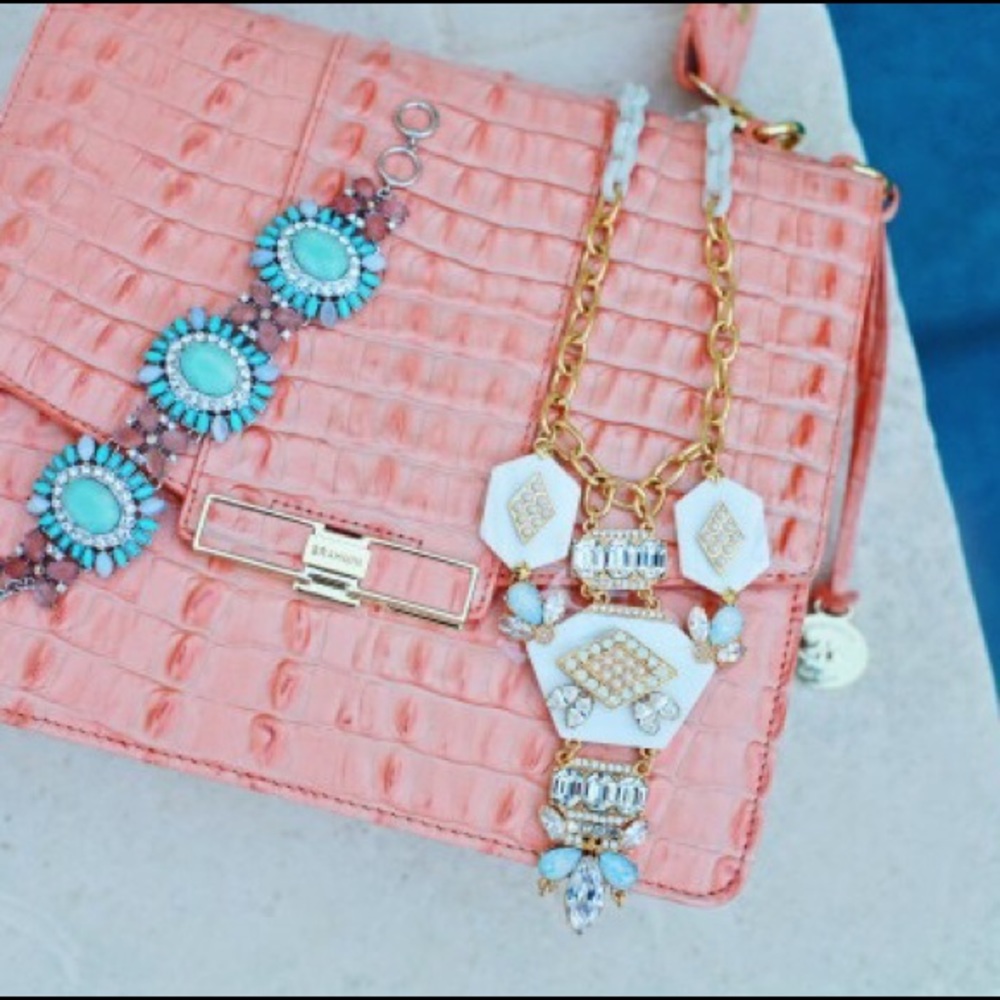 Brahmin Top Handle Satchel (Pink)